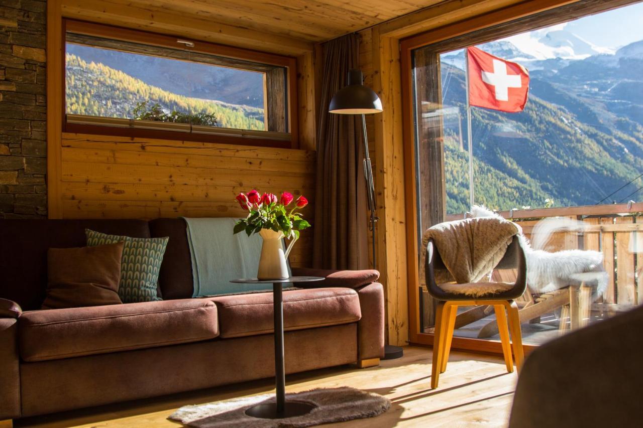 Boutique Lodge Spycher Saas Fee Exteriör bild