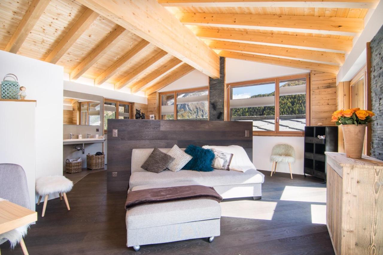 Boutique Lodge Spycher Saas Fee Exteriör bild